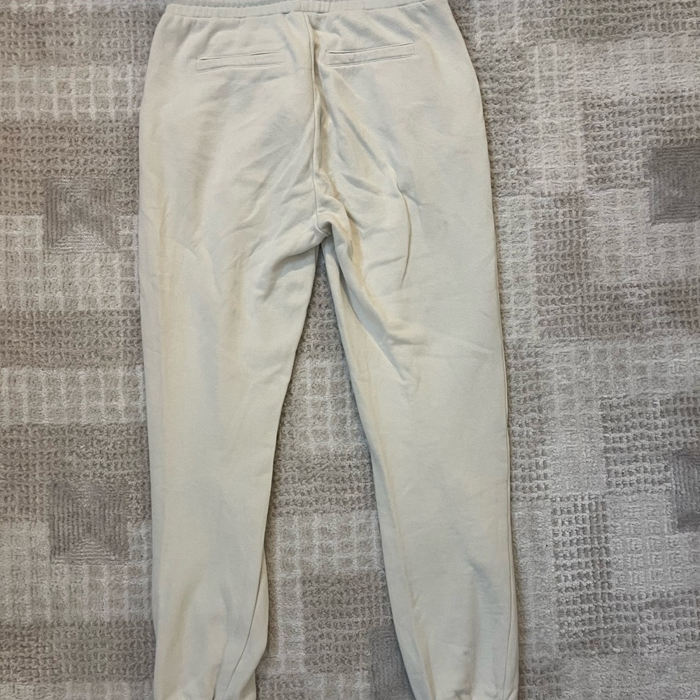 The Kooples Cream Jogger Pants size small